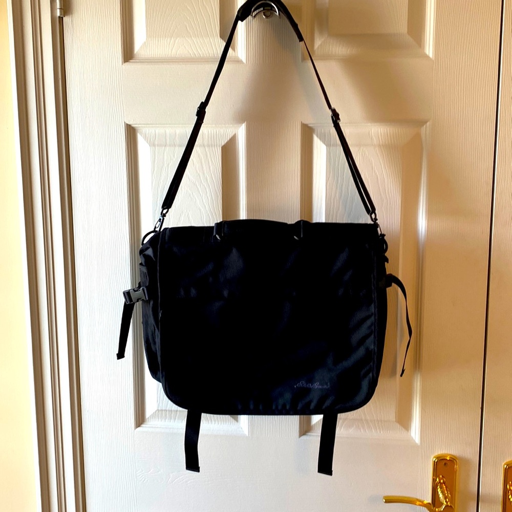Eddie Bauer black laptop bag